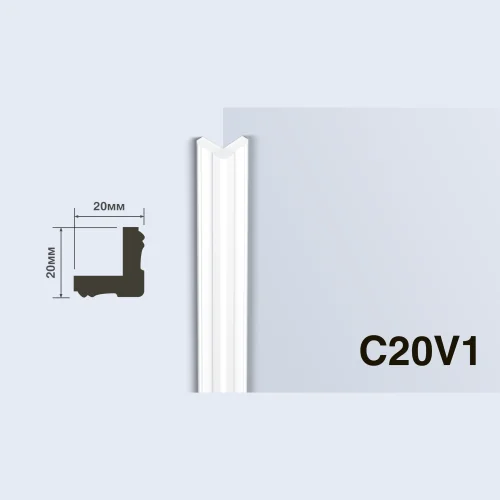 Угол  HiWood C20V1 (2000x20x20 мм)
