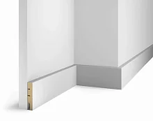 Плинтус МДФ Cosca Decor AP74 белый, 75x16x2400 мм