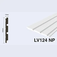 Декоративная панель HiWood LV124 NP (2700x120x12 мм)