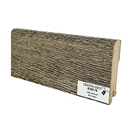 Плинтус напольный Deartio B302-19 Дуб жженый 2050x80x16 мм