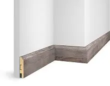 Плинтус WP07 МДФ экошпон дуб Дымчатый 80x16x2400 мм