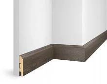 Плинтус МДФ Cosca Decor ЕP07 NanoFlex, Дуб Турецкий, 80x16x2400 мм