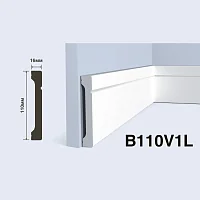 Плинтус  HiWood B110V1L (2000x110x16 мм)