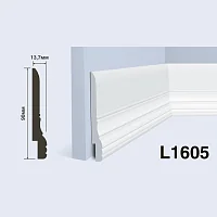 Плинтус  HiWood L1605 (2000x90x13,7 мм)