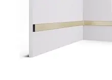 Рейка Cosca Decor RX010-053, 30х10, 3000мм, Золото матовое