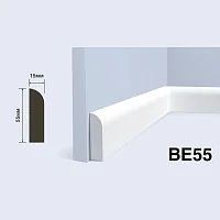 Плинтус  HiWood BE55 (2000x55x15 мм)