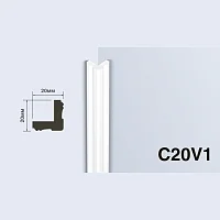Угол  HiWood C20V1 (2000x20x20 мм)