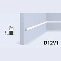 Молдинг HiWood D12V1 (2700x12x12 мм)