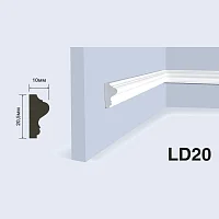 Молдинг HiWood LD20 (2000x20,5x10 мм)