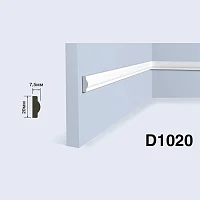 Молдинг HiWood D1020 (2000x20x7,5 мм)