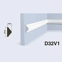Молдинг HiWood D32V1 (2000x32x15 мм)