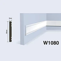 Молдинг HiWood W1080 (2000x80x9 мм)